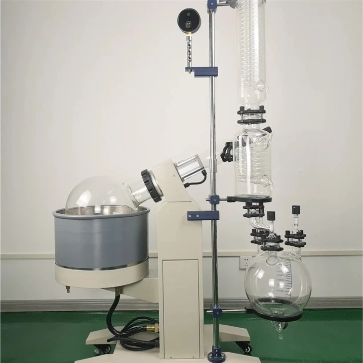 Rotary Evaporator With Vacuum Pump And Chiller