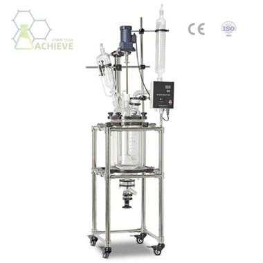 Cymhwyso adweithydd gwydr sengl mewn synthesis o resin silicon